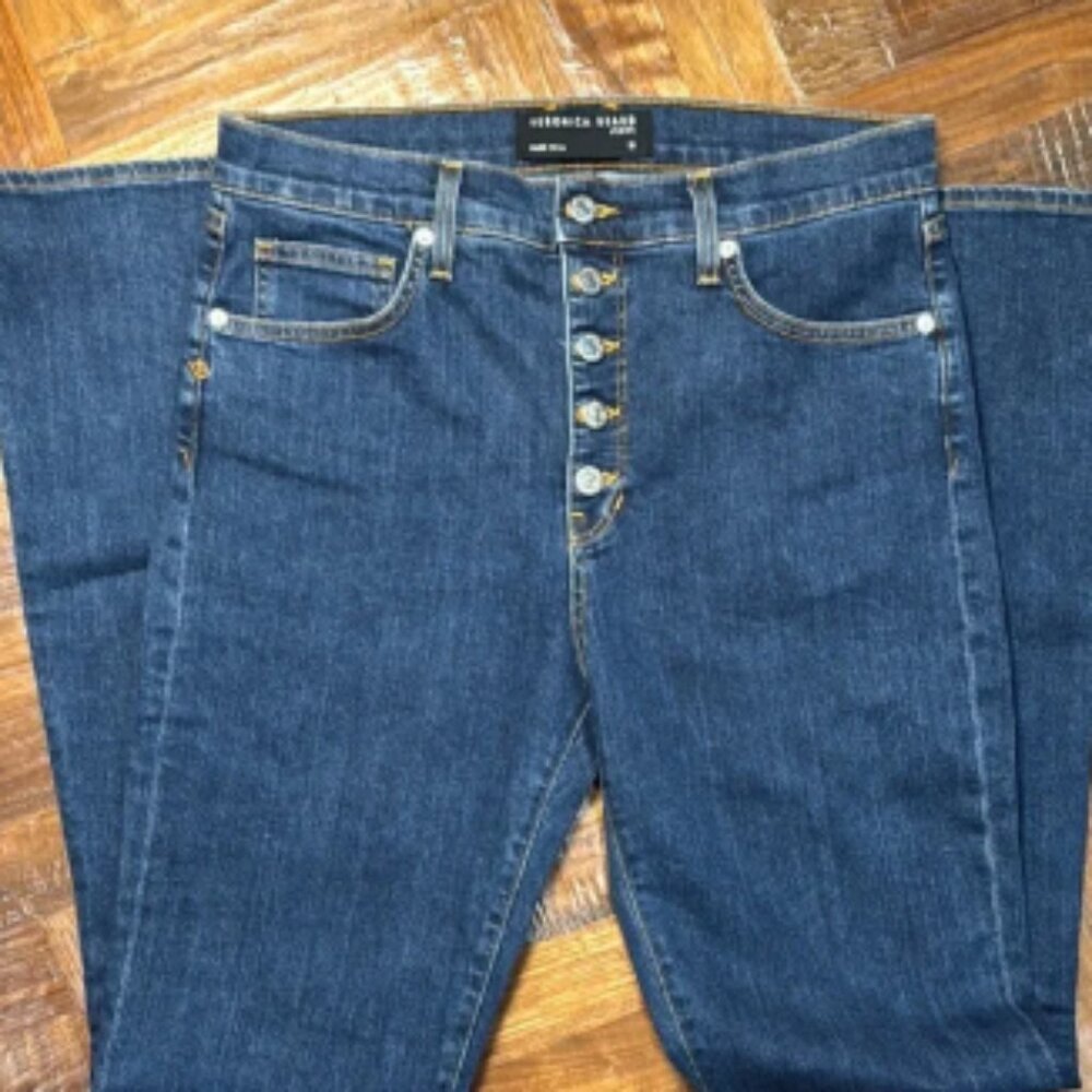 Veronica Beard Beverly High-rise Skinny Flare Jeans- Size 31